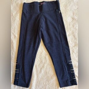Navy Blue Womens Leggings